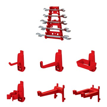 tanko 掛板配件-ABS掛鉤 開口夾