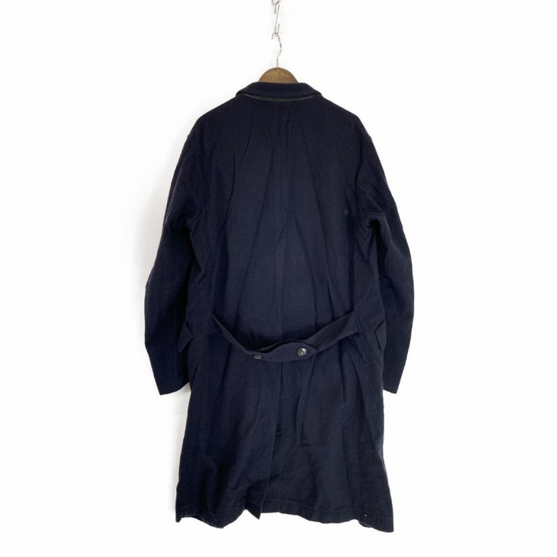 ART＆SCIENCE ネイビーウールコート