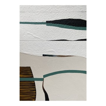 御畫房 當代國家級展覽畫家 抽象系列手繪油畫70×100cm(DB-169)