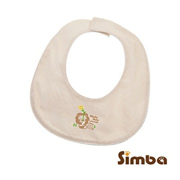 Simba 小獅王辛巴 有機棉嬰兒小圍兜 【悅兒園婦幼生活館】