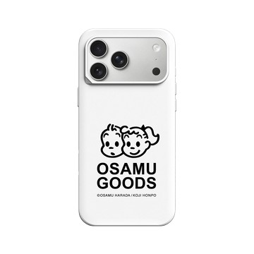 iPhone 17 Pro Max SolidX 白 - OSAMU GOODS - 經典系列-LOGO