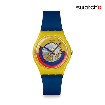 Swatch TIMING IS EVERYTHING 經典手錶/男錶/女錶/瑞士製造 SO28J400【官方旗艦店】