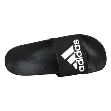 adidas 男女運動拖鞋-海邊 海灘 戲水 游泳 沙灘 愛迪達 黑白