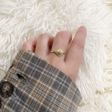 AMUMU JEWEL｜台灣現貨｜925純銀電鍍真金復古戒指