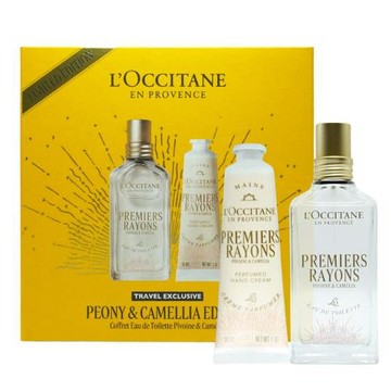 LOCCITANE歐舒丹 晨曦花梨香氛禮盒 2025節日限定 [淡香水(50ml)+護手霜(30ml)]