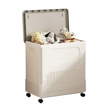 【IDEA】123L大容量多功能翻蓋收納箱/儲物箱/整理箱/收納推車