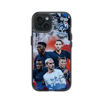 iPhone 15 Clear 酷墨灰 - FFF - France National team - Mix Jerseys
