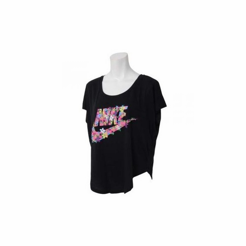 Nike ナイキ レディーススポーツウェア Tシャツ スポーツ ウェア シグナル ブレーザー Tシャツ レディース 010 レディース ブラック ピンクポウ 通販 Lineポイント最大0 5 Get Lineショッピング