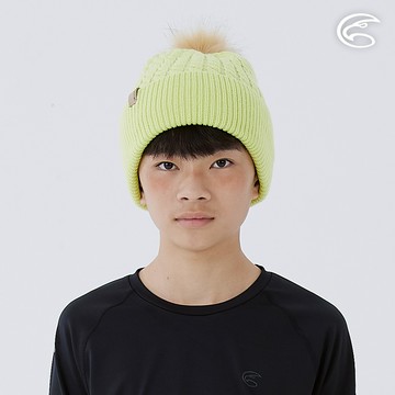 ADISI Oceanpure調溫雙層保暖帽(毛球可拆) AH24126 輕抹綠 (F)