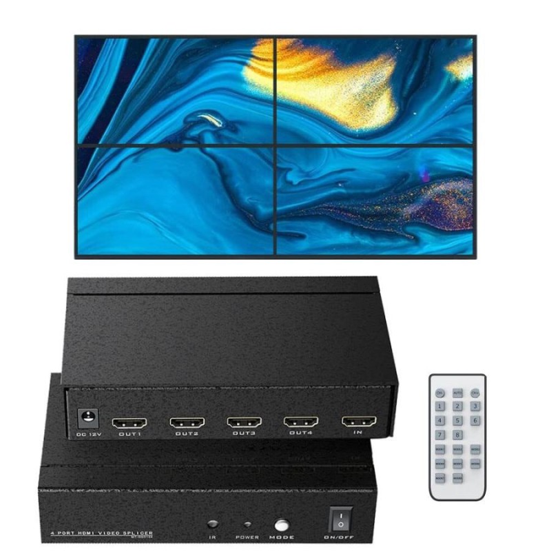 17-19日限定10倍P付] HDMIビデオウォールコントローラー ES-Tune HDMI