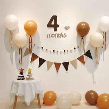 收涎布置套組  復古派對  1組