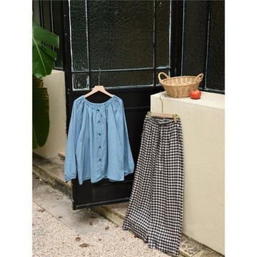 a類純棉可外穿睡衣/長袖套裝不帶胸墊防凸點/家居服女2025新孕婦