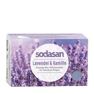 Sodasan  舒德森 薰衣草洋甘菊植物皂 100 g (SD036)