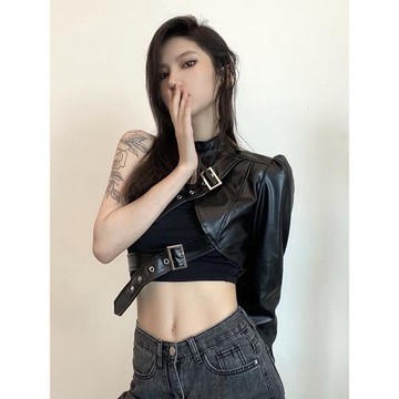 kpop女團演出服穿搭車展舞蹈打歌服辣妹y2k亞比jazz爵士跳舞上衣