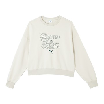 PUMA 流行系列Puma Team CC圓領衫(F) 女 圓領套頭衫 63095280