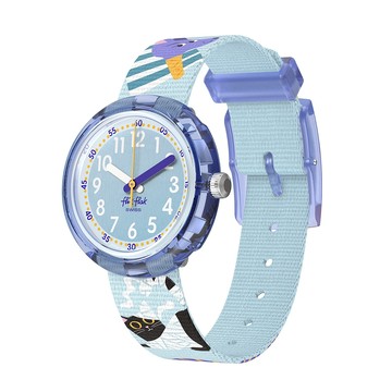 FlikFlak 兒童手錶 TUTAN-TIME 兒童禮物/瑞士製造 FPNP156 (31.85mm)【官方旗艦店】