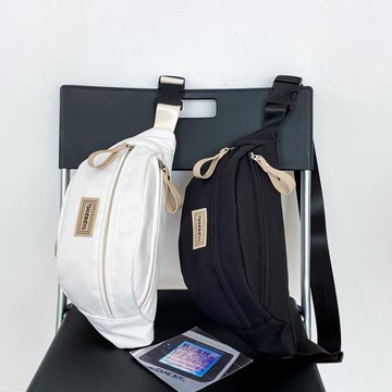 潮牌胸包男手機小挎包單肩背包男生休閑百搭斜挎包運動跑步腰包女