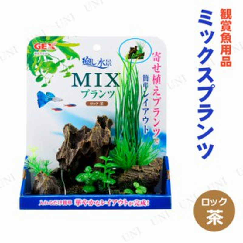 取寄品 ジェックス Gex 癒し水景 Mixプランツ ロック 茶 アクアリウム用品 ペット用品 ペットグッズ 水草 水槽用品 水槽用具 通販 Lineポイント最大1 0 Get Lineショッピング