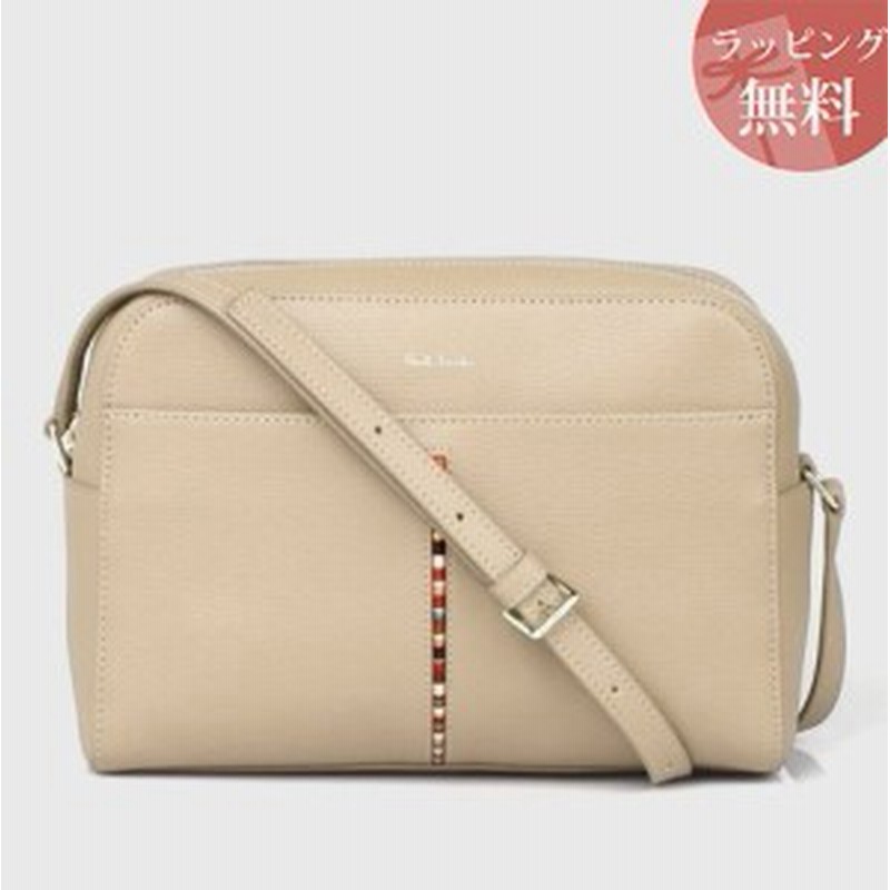 ポールスミス バッグ ショルダーバッグ レディース インセットクロスオーバーストライプ ミニショルダーバッグ ライトグレー Paul Smith 通販 Lineポイント最大1 0 Get Lineショッピング