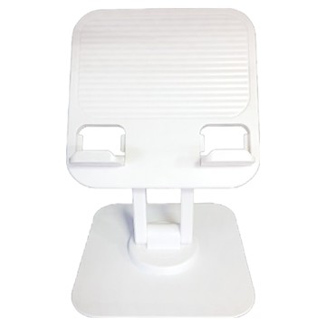 超穩固金屬360度旋轉升降平板支架  1個  C0010006-01  月光白