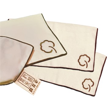 Sophie Savon 蘇菲皂 有機棉紗布澡巾/口水巾/拍嗝巾/運動巾/枕巾/小肚圍 台灣製 60 x 30cm  米色  3條