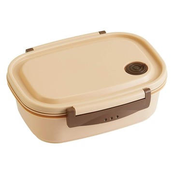 Skater 塑膠便當盒 17.6 x 14 x 6.4cm 720ml  米色  1個