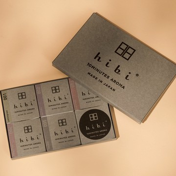 HIBI 薰香火柴｜經典系列 5入禮盒組
