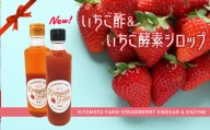 いちご酢 ＆ いちご酵素シロップ （熊本玉名産ゆうべに100％使用）2本セット