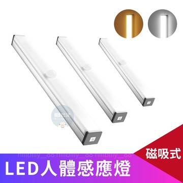 隔日到貨💥LED人體感應燈 五種尺寸 磁吸燈 USB充電 小夜燈 露營燈 磁吸感應燈 櫥櫃燈 展示燈 氛圍燈 燈條 燈
