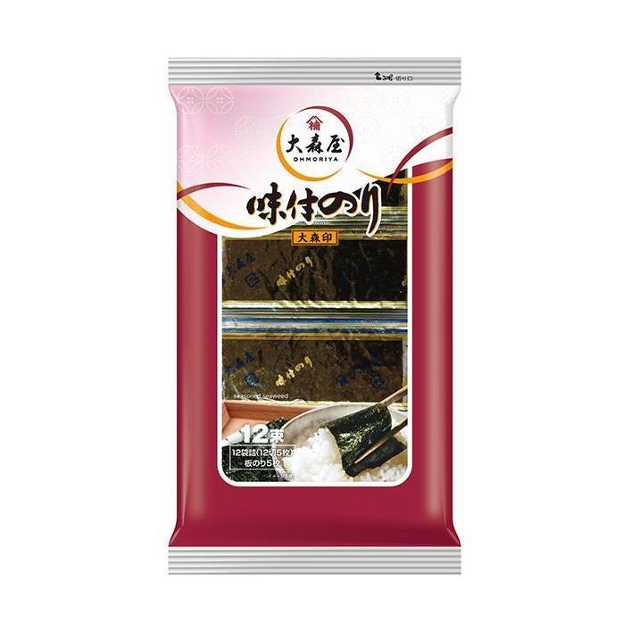 大森屋 大森印 12切5枚12束×10袋入×(2ケース)｜ 送料無料