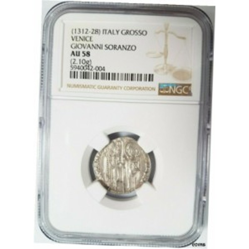 アンティークコイン NGC PCGS Doge Giovanni Soranzo Venice イタリア