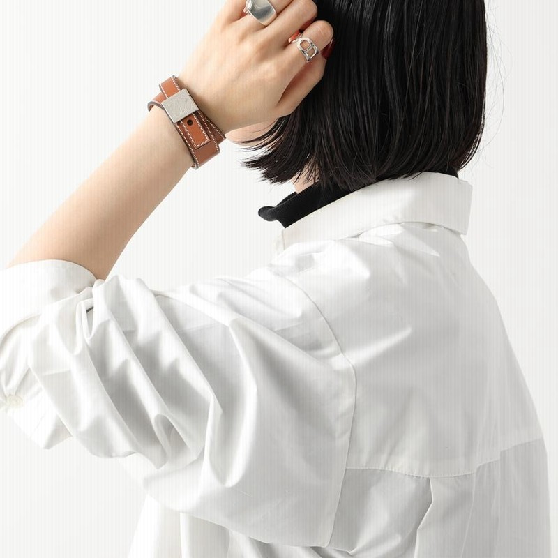 LOEWE ロエベ ブレスレット SIMPLE LEATHER BRACELET 110.10.023