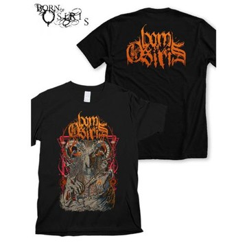BORN OF OSIRIS歐美死核前衛金屬樂隊山羊頭印花男女圓領上衣T恤