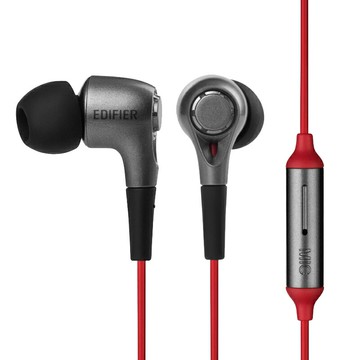 Edifier/漫步者 H230P手機耳機入耳式電腦通用音樂耳塞帶麥重低音