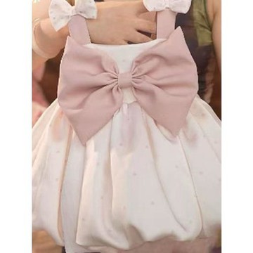 女童韓版連衣裙寶寶2025夏季新款公主洋氣夏裝裙子禮服兒童吊帶裙
