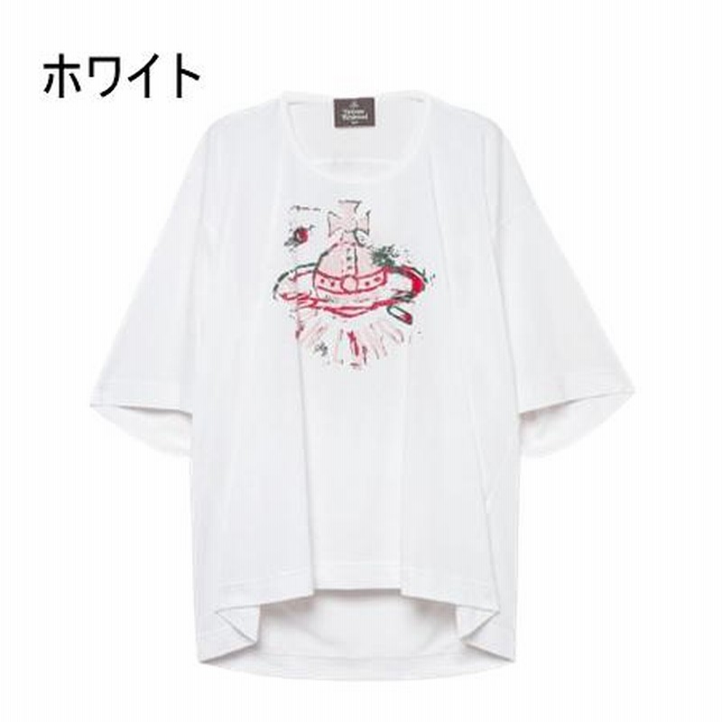 ヴィヴィアンウエストウッド Vivienne Westwood Tシャツ PAINTED ORB