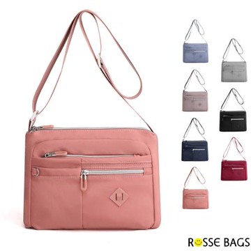 【Rosse Bags】時尚多色款百搭防水尼龍包(現+預  共七色)