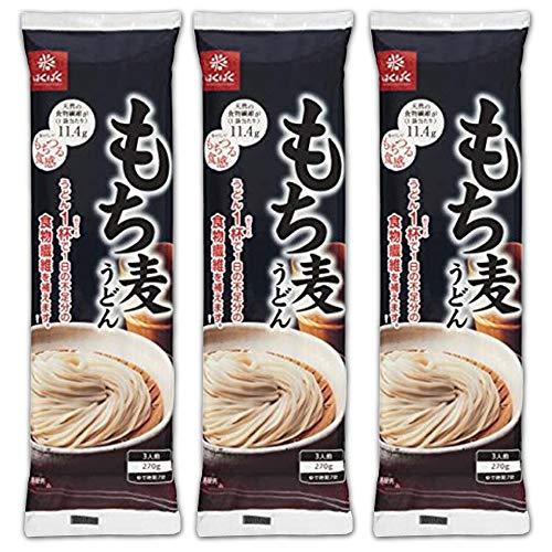 はくばく もち麦うどん 270g×3袋