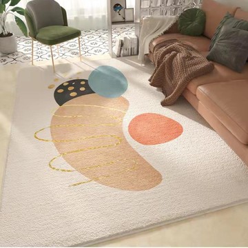 日式客廳地毯臥室輕奢家用現代簡約北歐網紅沙發床邊毯大面積地墊 99購物節