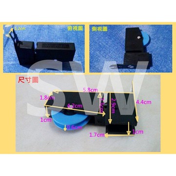 紗窗輪 鋁窗輪 培林輪 RB-01-1 紗窗調整輪 塑膠輪 紗門輪 鋁門輪 《昇瑋五金》