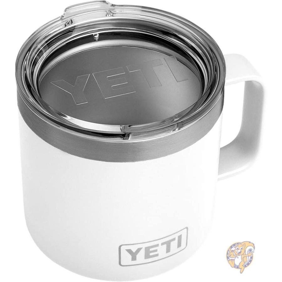 イエティ ランブラー 414ml マグカップ ステンレススチール YETI 真空断熱 蓋付きマグ 送料無料