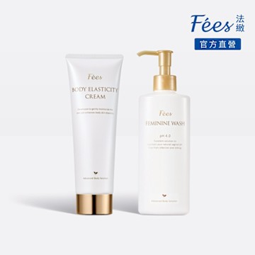 Fees法緻 緊緻護膚組 緊緻精華凝膠 200ml+私密呵護浴潔露250ml