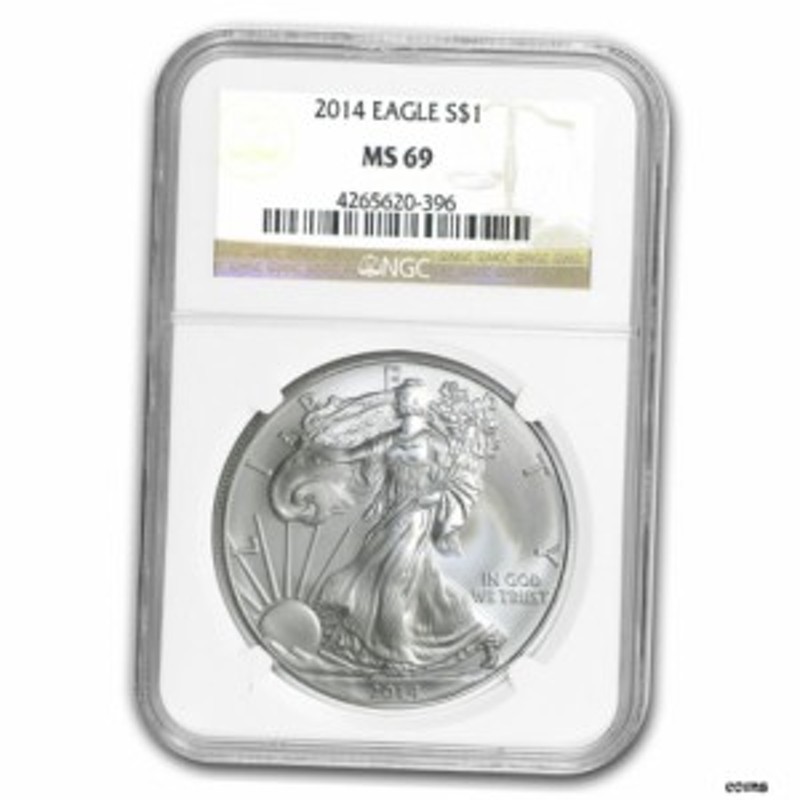 アンティークコイン NGC PCGS シルバー アメリカン イーグル NGC-SKU