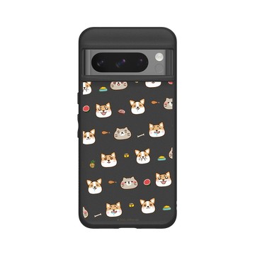 Pixel 8 Pro SolidSuit 黑 - 柴語錄 Shiba Says - 滿滿吃貨