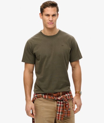 Superdry Men's Essentials Relaxed T-shirt Khaki Size: XL