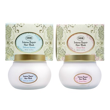 【SABON】三效修護煥髮膜(200ml) [綠玫瑰/茉莉花語/新版/晚安髮膜]