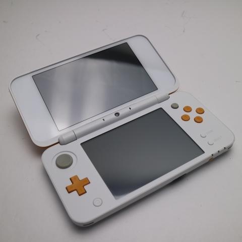 美品 NEWニンテンドー2DS LL ホワイト×オレンジ 即日発送 2DS