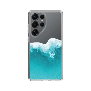 Galaxy S25 Ultra Clear 透明 - Ocean Collection: Let's Sea 海洋系列：一路向海 - 浪來了