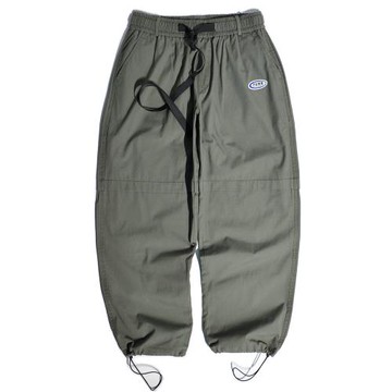 CityBoy山系戶外美式垂感闊腿工裝褲港風機能寬松直筒休閑束腳褲