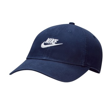 【NIKE】NK CLUB CAP U CB FUT WSH L 帽子 棒球帽 運動帽 藍 FB5368-410